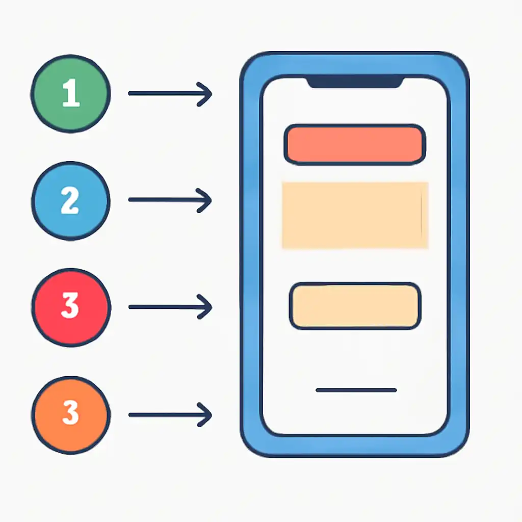 Annotated step diagram: gali number is declared explained process with numbered callouts, Gali Satta